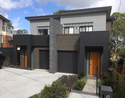 Modern new home in Sydney