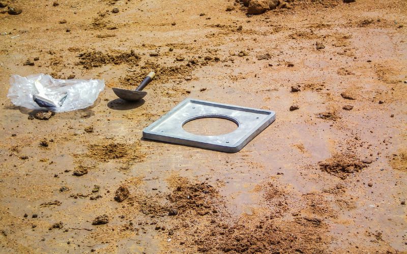 working soil test before construction
